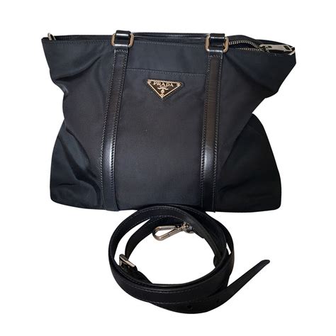 borsa prada grande tela vela|borse prada donna 2023.